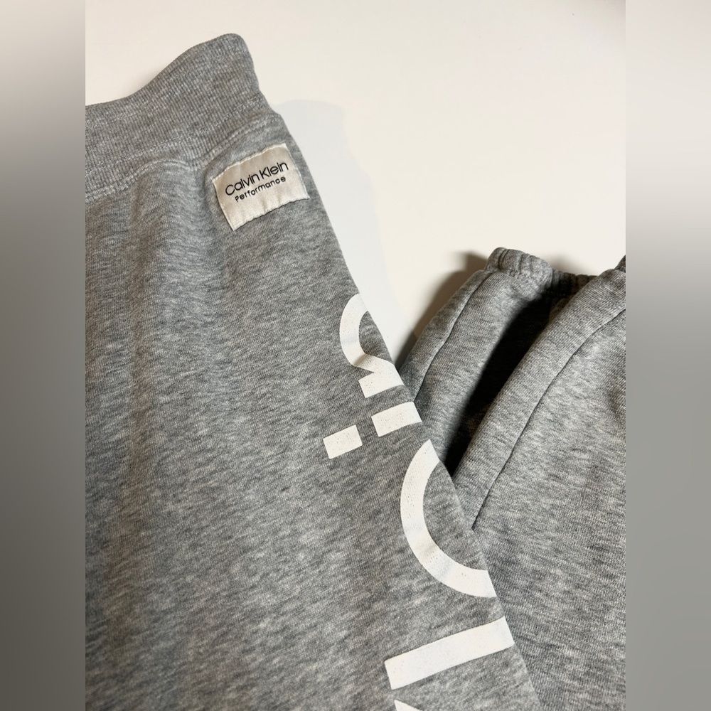 Calvin Klein Gray Jogger Pants - Picture 2 of 3